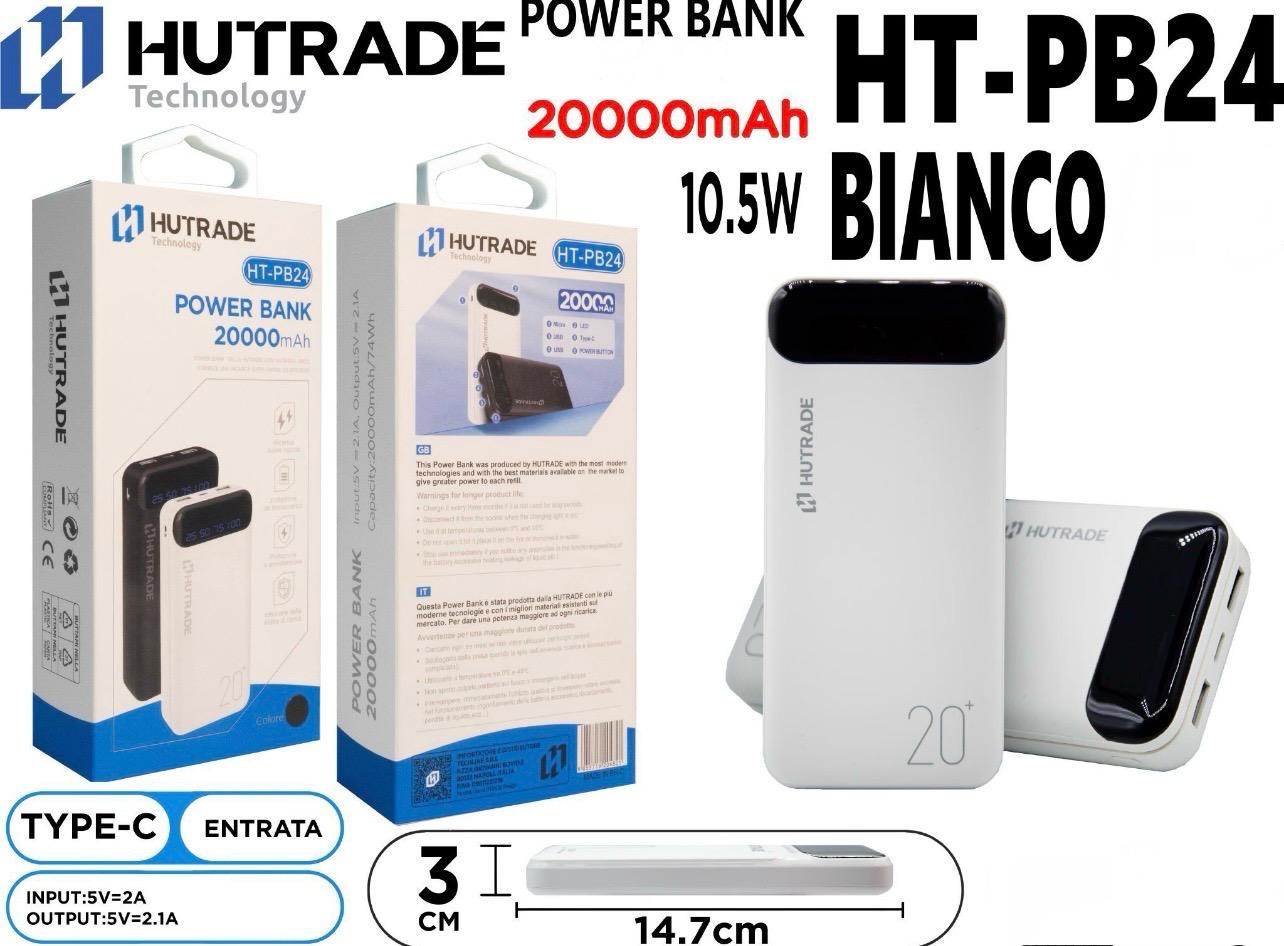 POWERBANK 20000 mAh 10.5W BIANCO