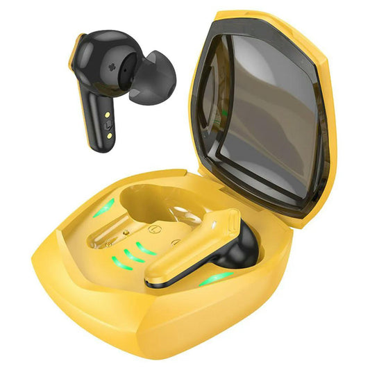 HOCO TWS MAGIC GAMING EW28 CUFFIE BLUETOOTH 5.0 GIALLE