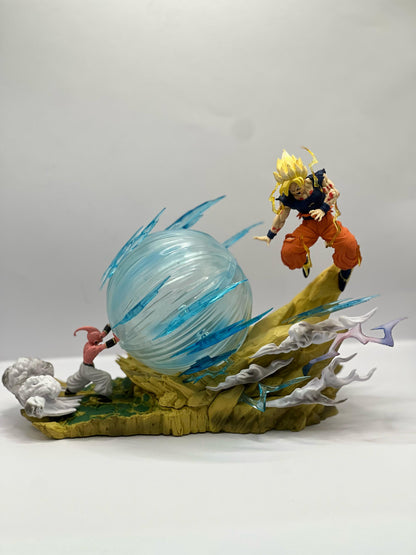 GOKU VS MAJIN BU "SFERA GENKIDAMA" 23CM