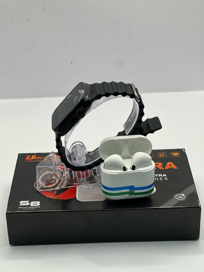 SMARTWATCH   ULTRA 8+AURICOLARI BLUETOOTH