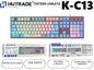 TASTIERA GAMING RETROILLUMINATA HUTRADE K-C13