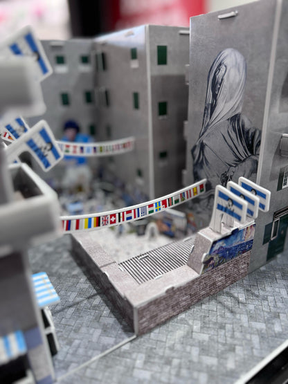 MURALES MARADONA PUZZLE 3D