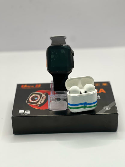SMARTWATCH   ULTRA 8+AURICOLARI BLUETOOTH