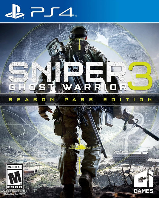 SNIPER GHOST WARRIOR 3 USATO PS4